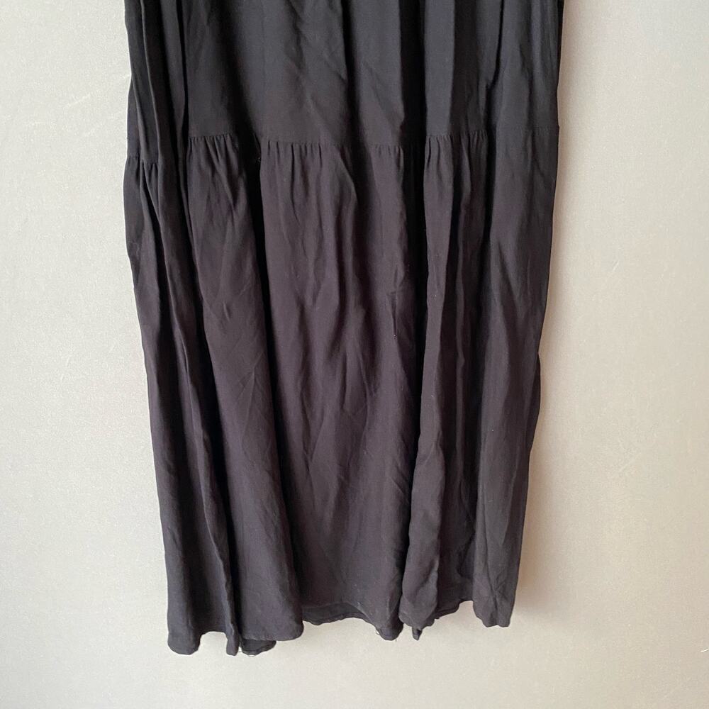 Zessica sz S black short sleeve‎ maxi sundress dress - Picture 3 of 9
